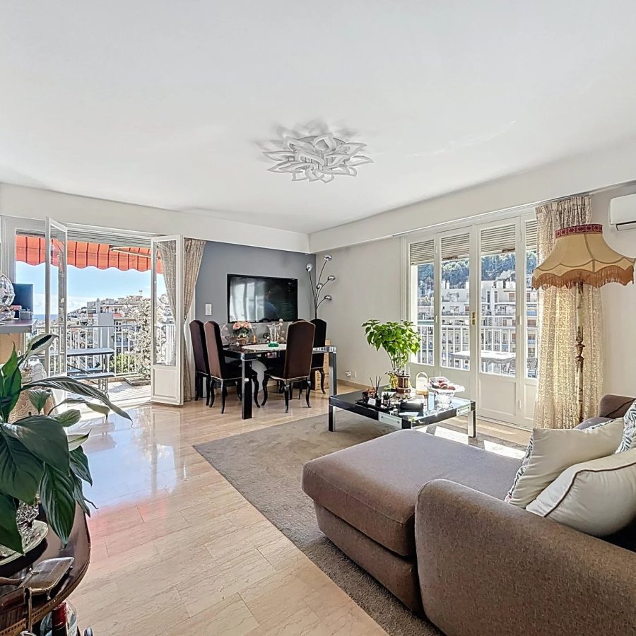 Superbe 3 pièces de 73 m², avant-dernier étage, lumineux et avec terrasse