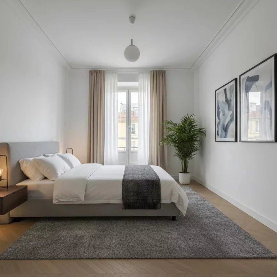 Appartement 3 pièces dernier étage Carabacel