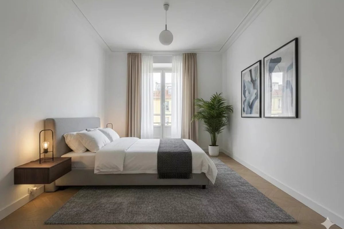 Appartement 3 pièces dernier étage Carabacel