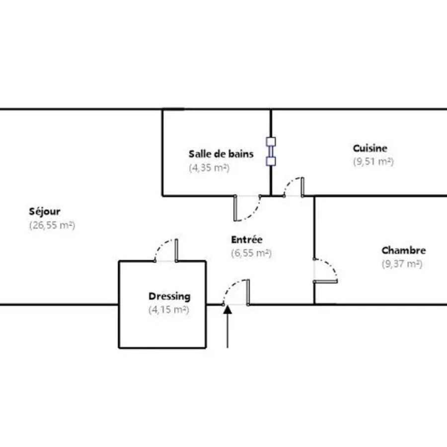 NICE LE PORT / PLACE DU PIN – 2/3 PIÈCES 60 M² – À RÉNOVER – À 50M PLACE GARIBALDI