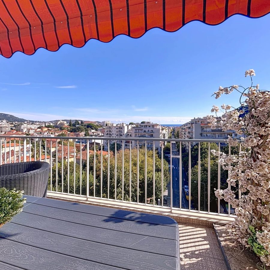 Superbe 3 pièces de 73 m², avant-dernier étage, lumineux et avec terrasse