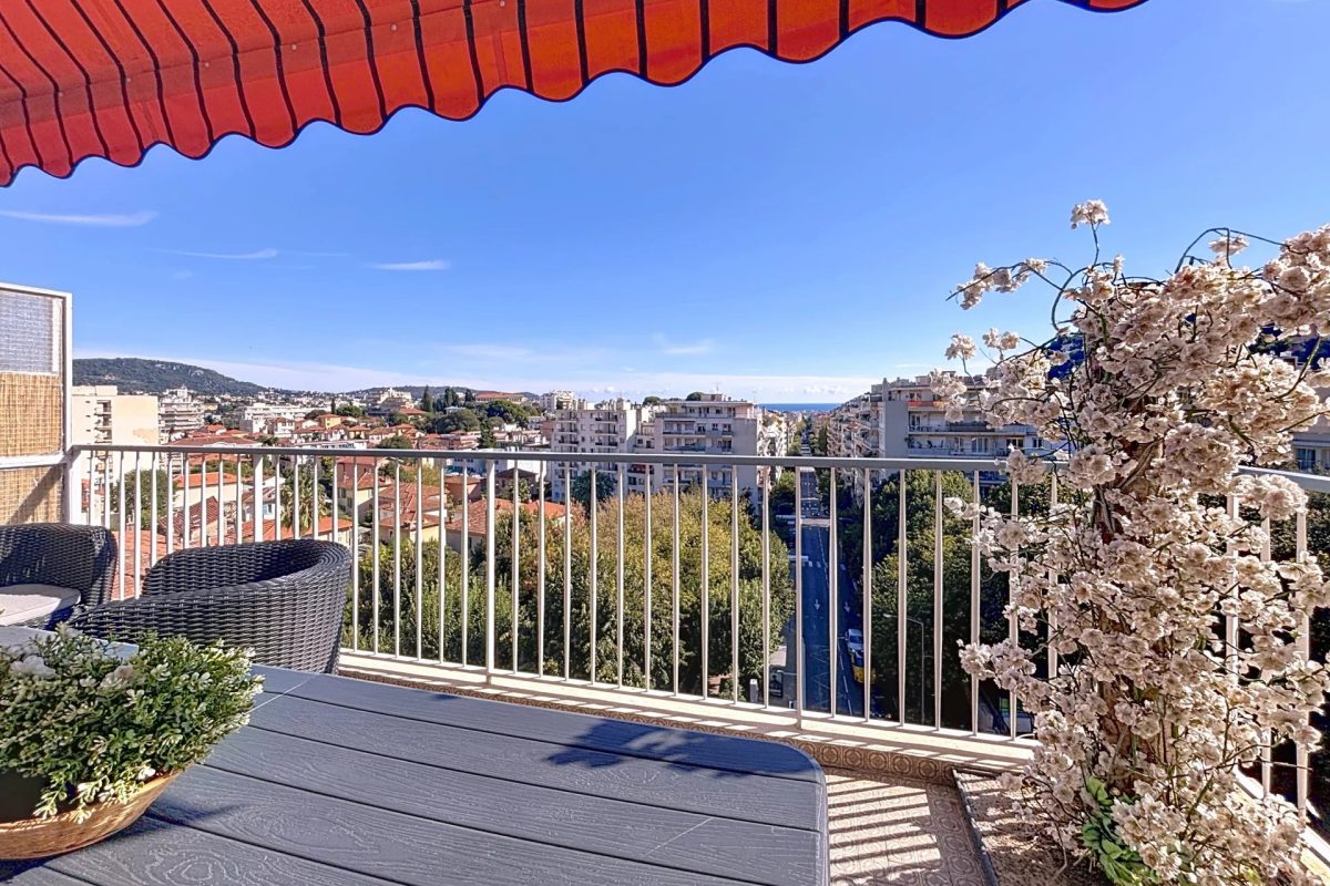 Superbe 3 pièces de 73 m², avant-dernier étage, lumineux et avec terrasse