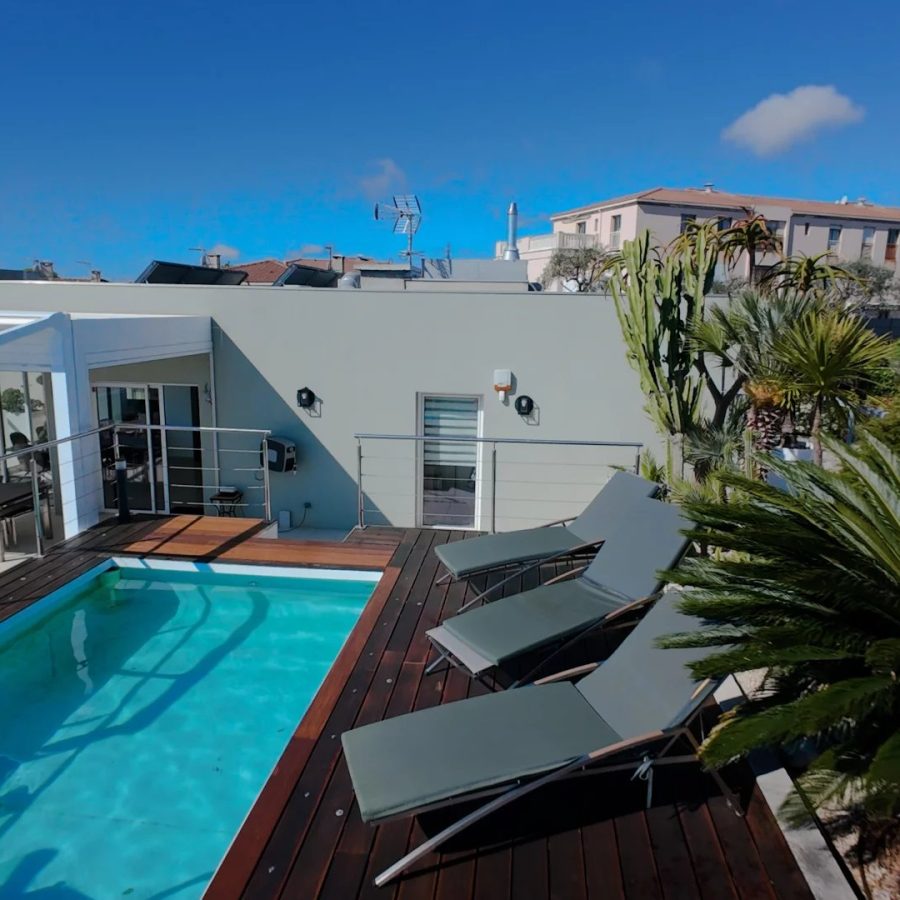 NICE – PENTHOUSE 3 PIÈCES AVEC PISCINE PRIVATIVE ET VUE PANORAMIQUE MER & VILLE
