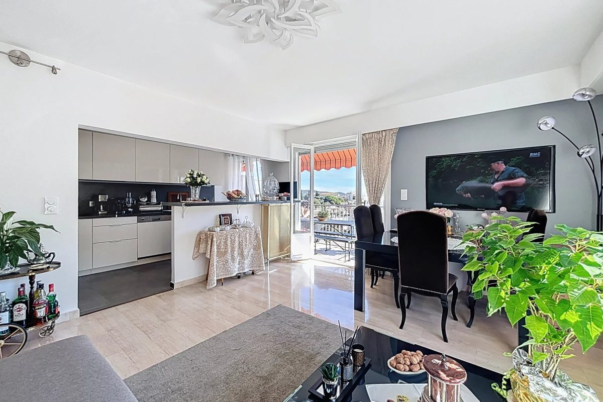 Superbe 3 pièces de 73 m², avant-dernier étage, lumineux et avec terrasse