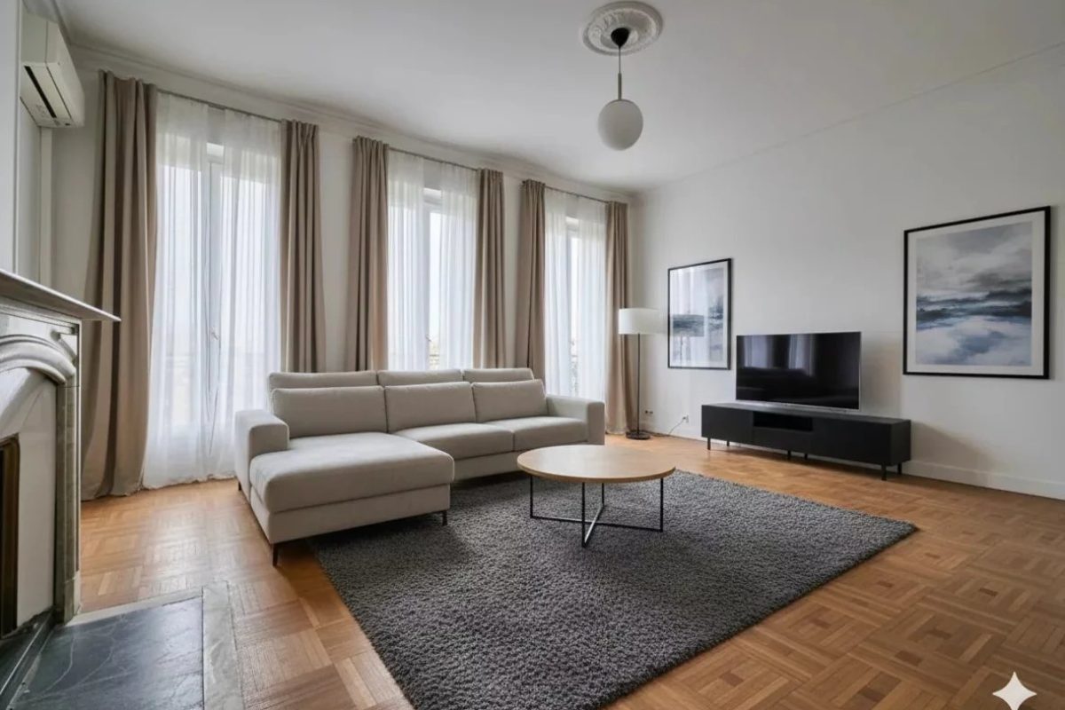 Appartement 3 pièces dernier étage Carabacel