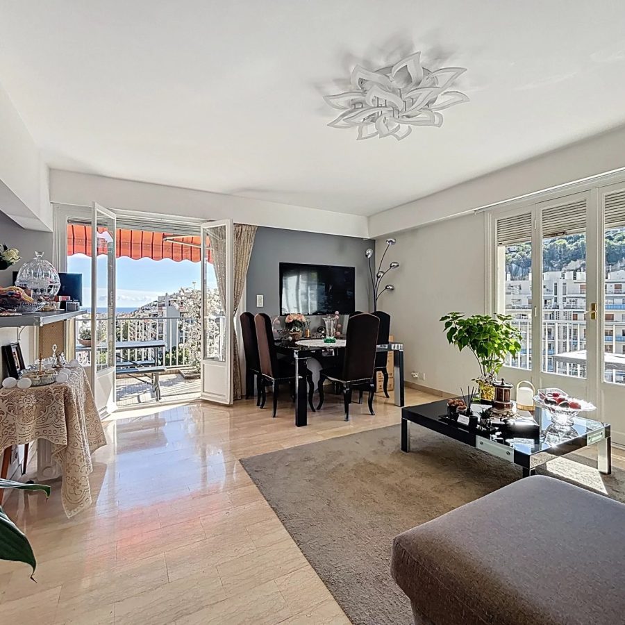 Superbe 3 pièces de 73 m², avant-dernier étage, lumineux et avec terrasse